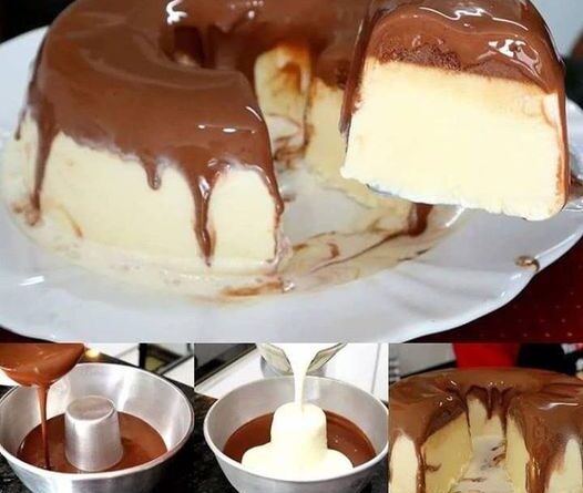 Receita: Pudim de Sorvete com Ganache de Chocolate: A Sobremesa Gelada Mais Cremosa do Verão!