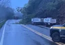 Deslizamento interdita parcialmente a BR 158 em Itaara