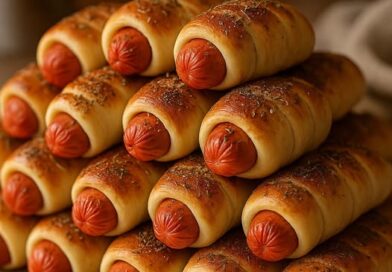 Receita: Enroladinho de Salsicha: O Salgadinho Perfeito para Curtir um Filme!