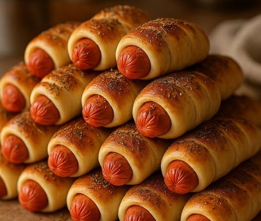 Receita: Enroladinho de Salsicha: O Salgadinho Perfeito para Curtir um Filme!