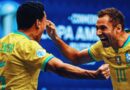 Brasil vence o Chile e briga pela liderança do Grupo B da Copa América de Futsal