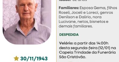 Obituário: Artêmio Munaretto