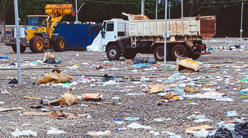 FORÇA-TAREFA GARANTE LIMPEZA E ORGANIZAÇÃO APÓS A 74ª ROMARIA EM IBIAÇÁ