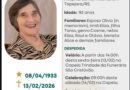 Obituário: Alice Cadore Aita