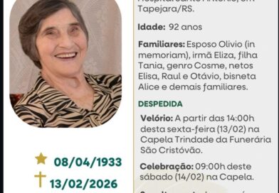 Obituário: Alice Cadore Aita