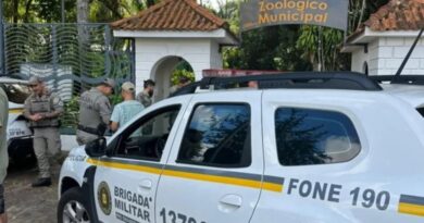 Homem invade zoológico no Rio Grande do Sul, mata animal e fere outros