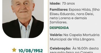 Obituário: Moacir Arcari