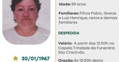 Obituário: Neiva Dias Artuso