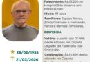 Obituário: Pedro Romarino Canali