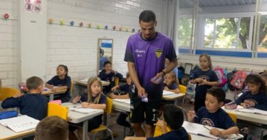 Tapejara Futsal leva paixão pelo esporte às escolas e fortalece nova geração de torcedores