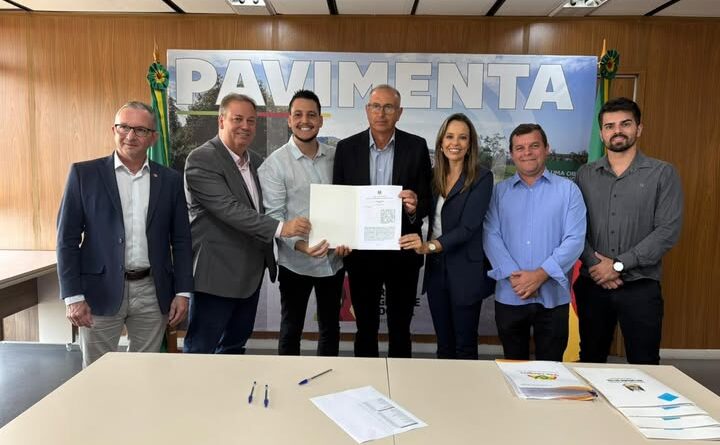 Município de Vila Lângaro firma convênio no programa Pavimenta 3
