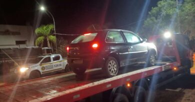 Homem é preso em flagrante com carro furtado após perseguição entre Tapejara e Vila Lângaro