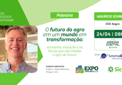 Fórum do Agronegócio e Cooperativismo debate como a IA impulsiona o futuro do agro durante a Expo Tapejara 2026