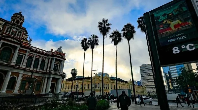 Massa de ar frio derruba temperatura e semana começará com frio no RS