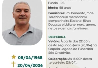 Obituário: Ivanor Roncaglio
