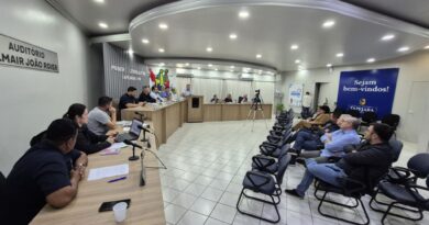 Secretário Tilico apresenta balanço de ações e investimentos na agricultura em sessão da Câmara de Tapejara