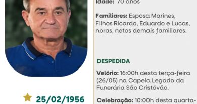 Obituário: Amauri Carlos Pelizzaro