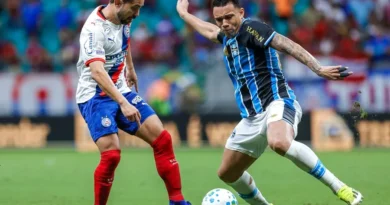 Grêmio empata com o Bahia e deixa o Z-4 do Brasileirão