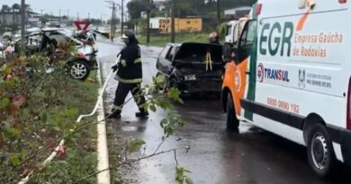 EGR participa de simulado com múltiplas vítimas na ERS-239 em ação do Maio Amarelo