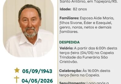 Obituário: Ernesto Panisson