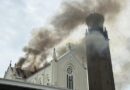 Incêndio atinge a Igreja Matriz de Flores da Cunha