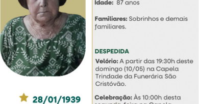 Obituário: Lourdes Terezinha Favreto
