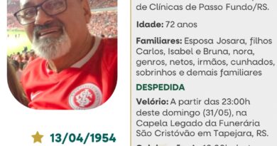 Obituário: Osvaldo Martinez Recuero – “Uruguaio”