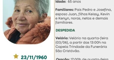 Obituário: Yraima Brumilda Guaran De Lezama