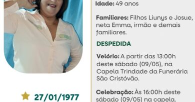 Obituário: Yumirla Abadesa Rendon