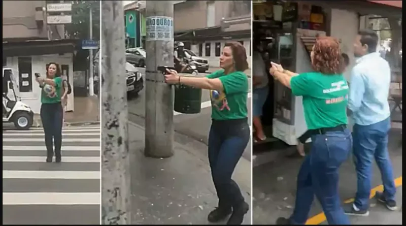 Justiça manda prender jornalista que foi perseguido pela ex-deputada federal Carla Zambelli com arma em punho