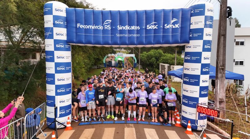 4ª Rústica Tapejara registra recorde de participação com 350 atletas