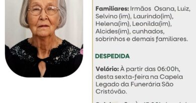 Obituário: Alvina Angela Dametto