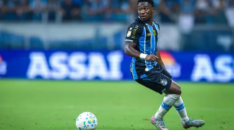 Grêmio é notificado por dívida em relação a Amuzu