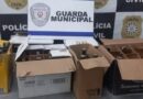 Guarda Municipal apreende carregamento de bebidas falsificadas no Centro de Vacaria