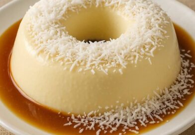 Receita: Pudim de Coco Sem Forno