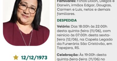 Obituário: Daysette Felicia Farfan Ramirez