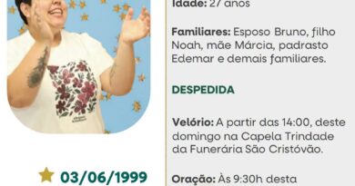 Obituário: Ketelin Andrieli Ribeiro
