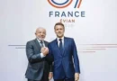 Lula se reúne com o presidente da França às margens do G7