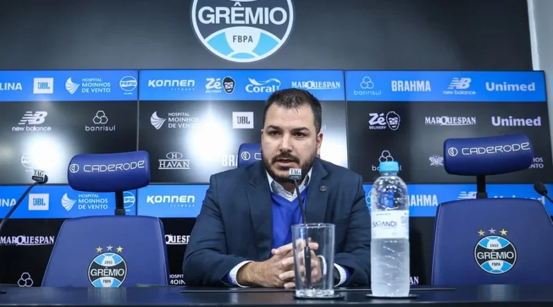 Grêmio admite possibilidade de atrasar salários: “Eventualmente”