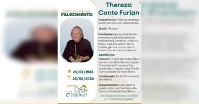Obituário: Thereza Conte Furlan