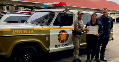 Viatura histórica da Brigada Militar é revitalizada e passa a integrar o patrimônio do 3º RPMon em Passo Fundo
