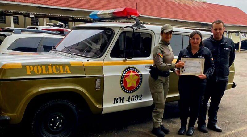 Viatura histórica da Brigada Militar é revitalizada e passa a integrar o patrimônio do 3º RPMon em Passo Fundo