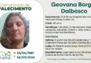 Obituário: Geovana Borges Dalbosco
