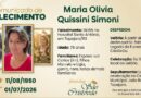 Obituário: Maria Olivia Quissini Simoni