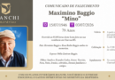 Obituário: Maximino Baggio – “Mino”