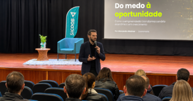 Empreendedorismo e inovação são destaque em palestra realizada em Tapejara