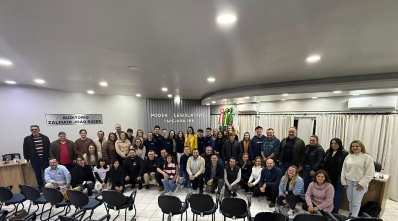 Vereadores Mirins de Tapejara apresentam propostas para melhorar escolas na primeira sessão de 2026